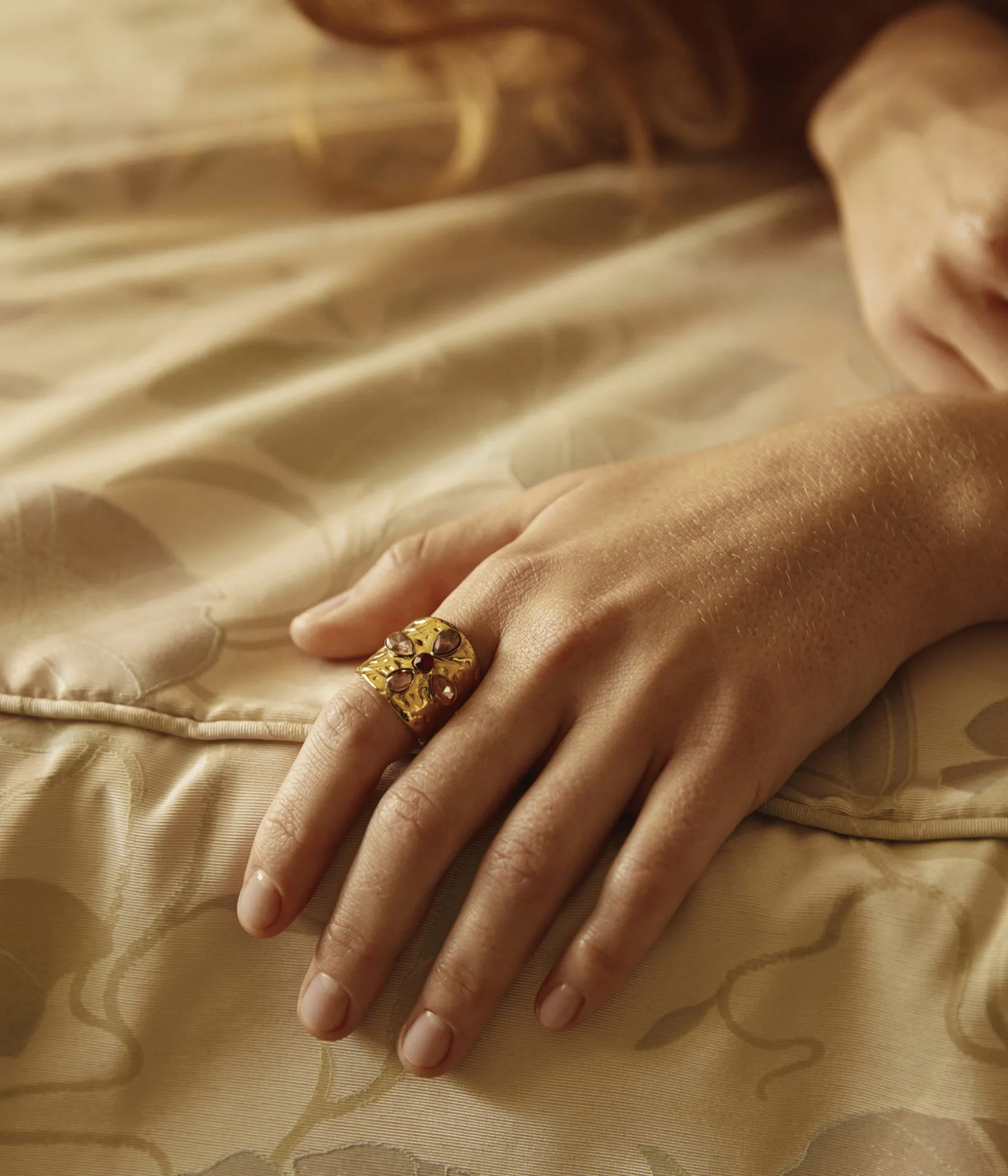 Femme Bocage Bijoux>BAGUE AIMYA DORÉ