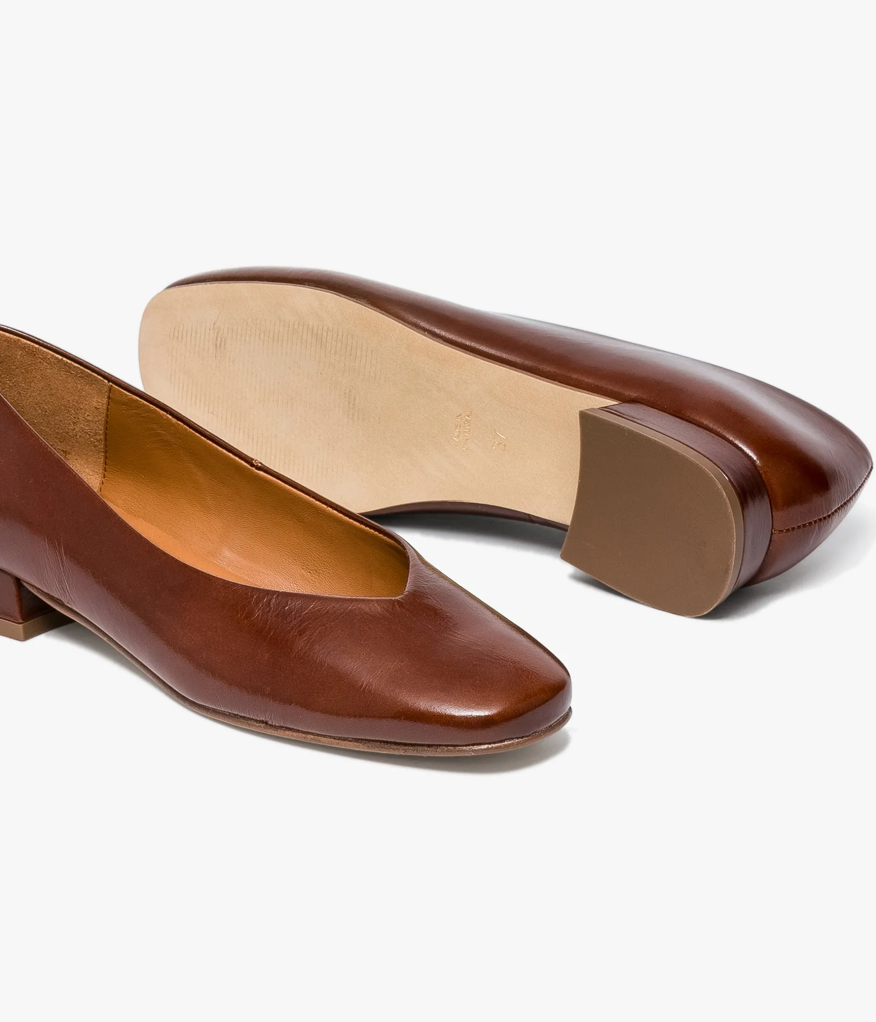 Femme Bocage Ballerines>BALLERINE BELLA COGNAC