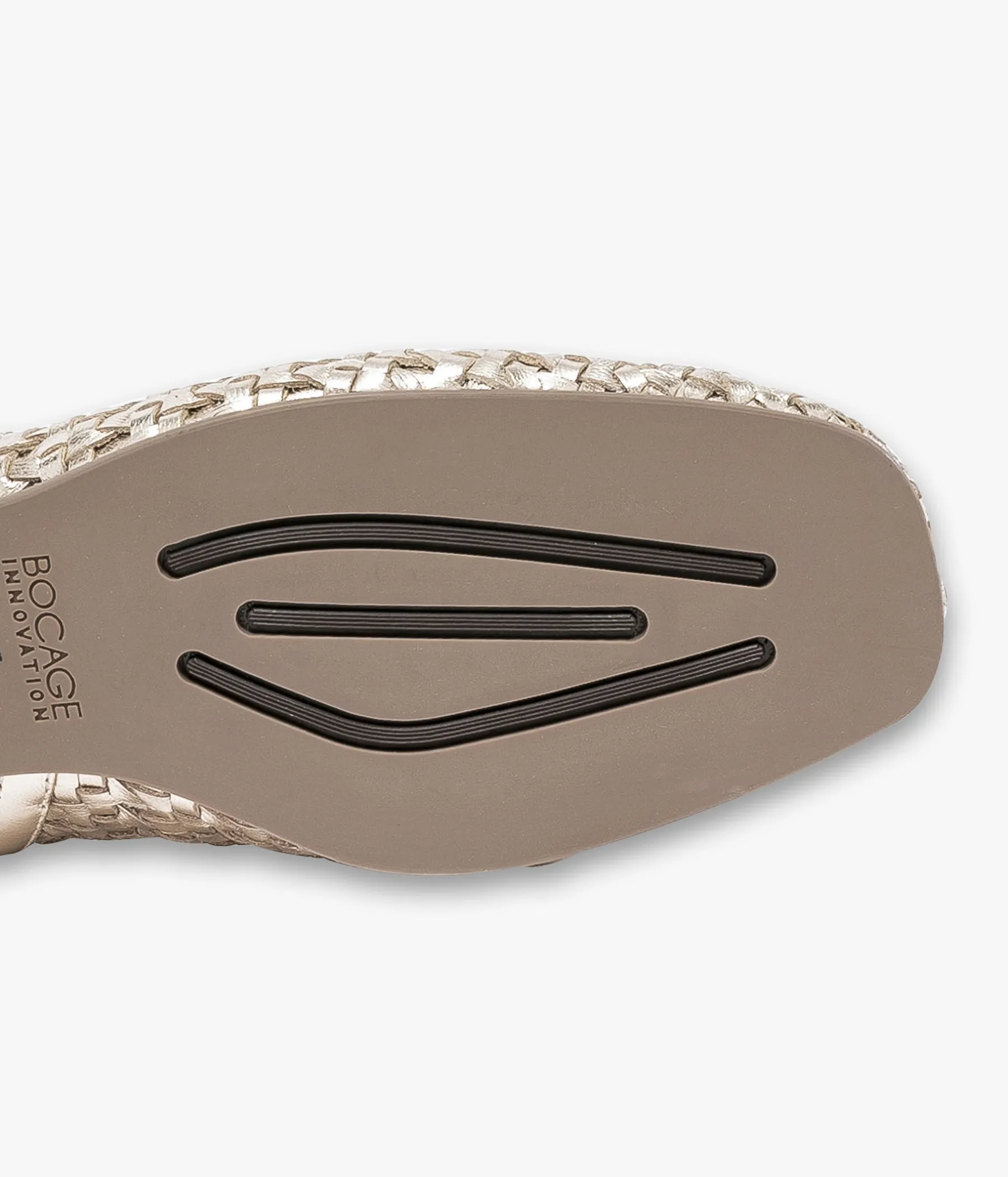 Femme Bocage Slingbacks|Ballerines>BALLERINE SALINA PLATINE