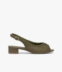 Femme Bocage Slingbacks|Ballerines>BALLERINE SERAFINE KAKI