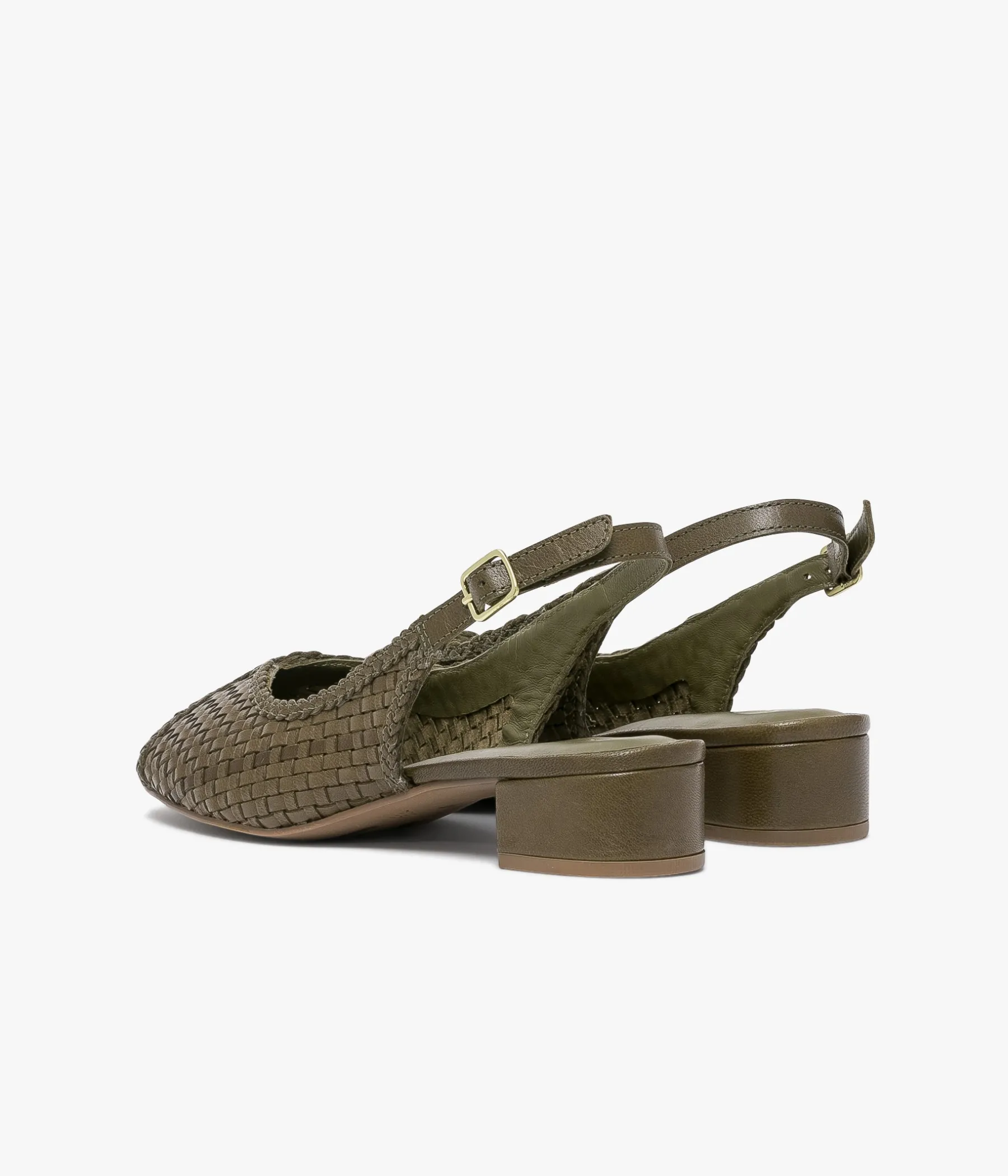 Femme Bocage Slingbacks|Ballerines>BALLERINE SERAFINE KAKI