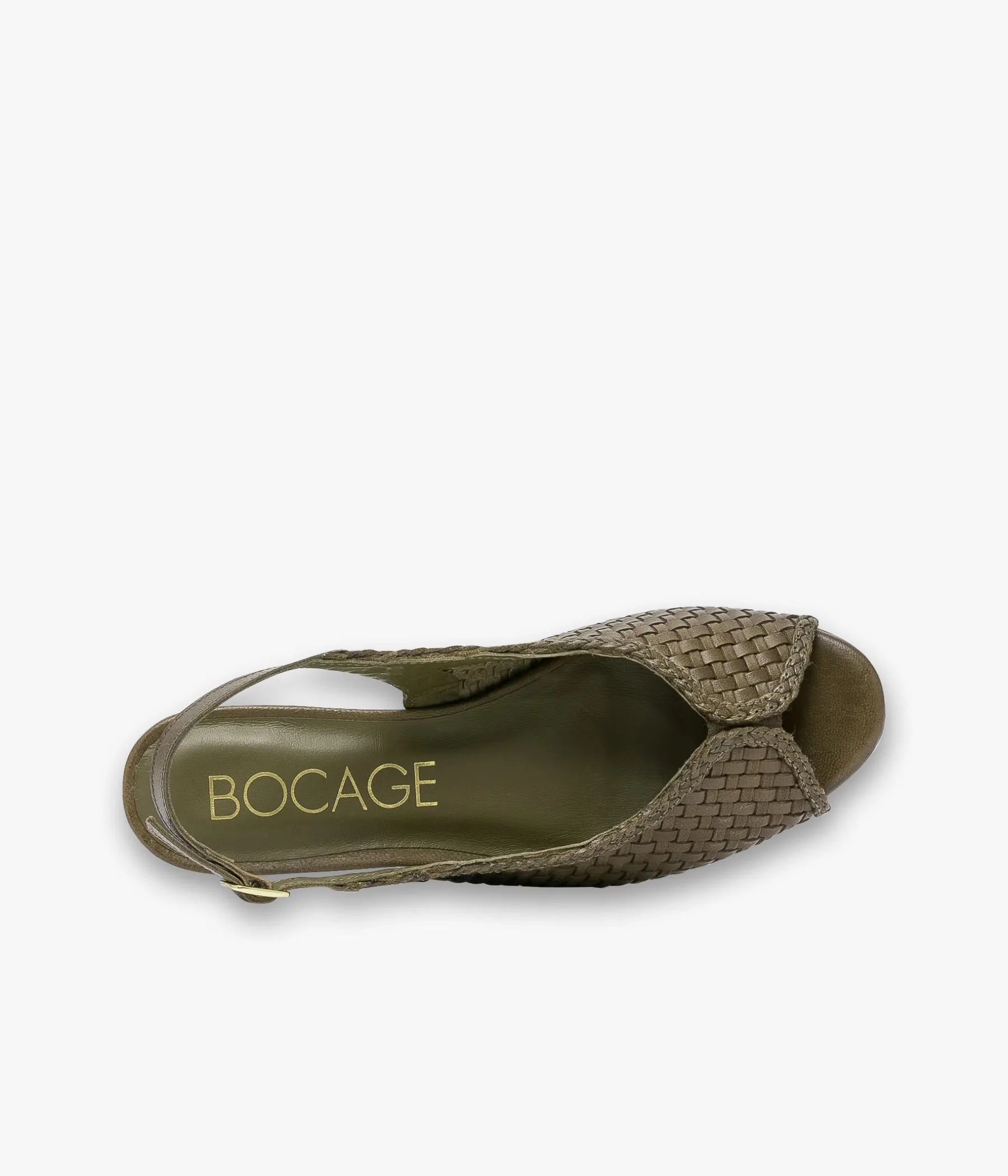 Femme Bocage Slingbacks|Ballerines>BALLERINE SERAFINE KAKI