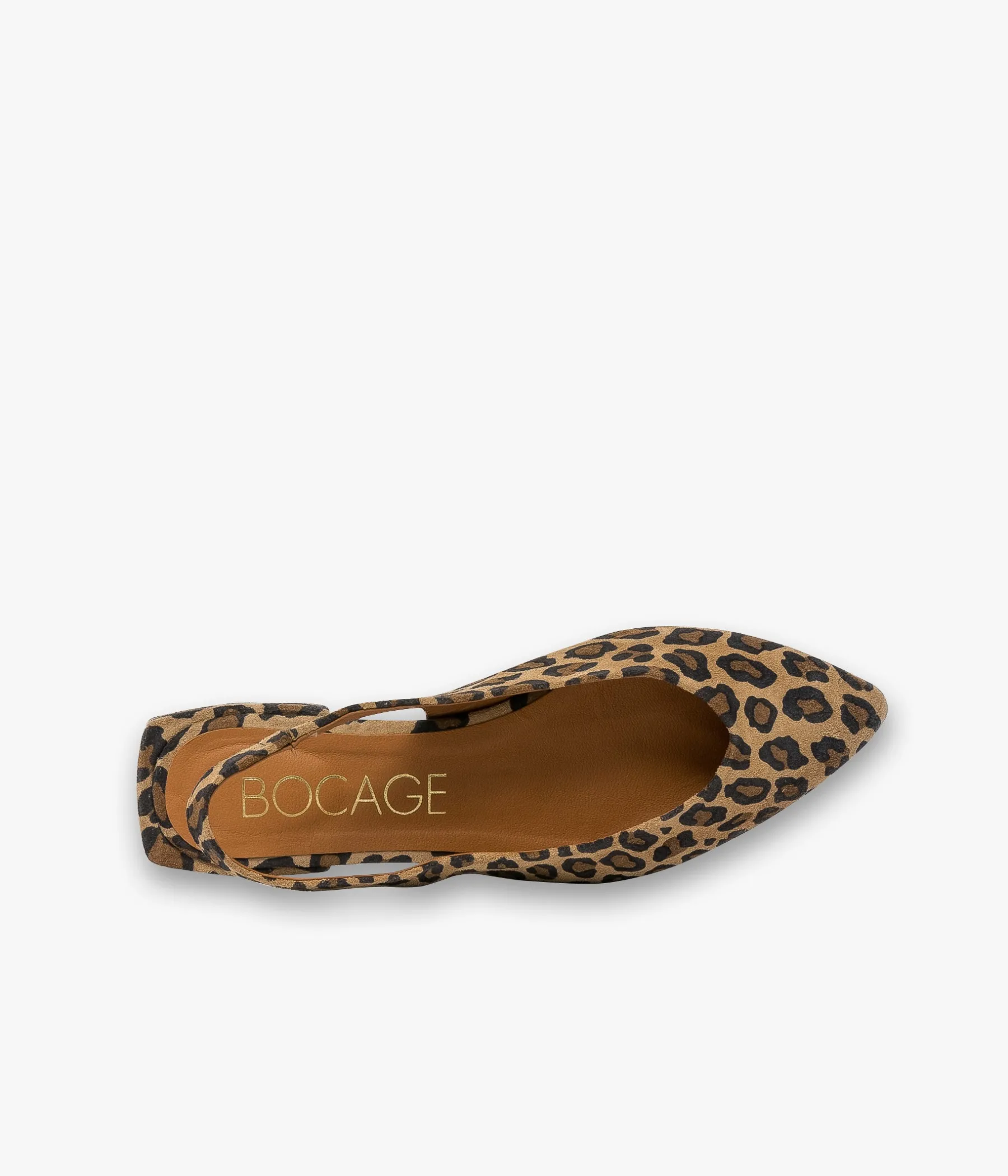 Femme Bocage Slingbacks|Ballerines>BALLERINE SWING LEOPARD