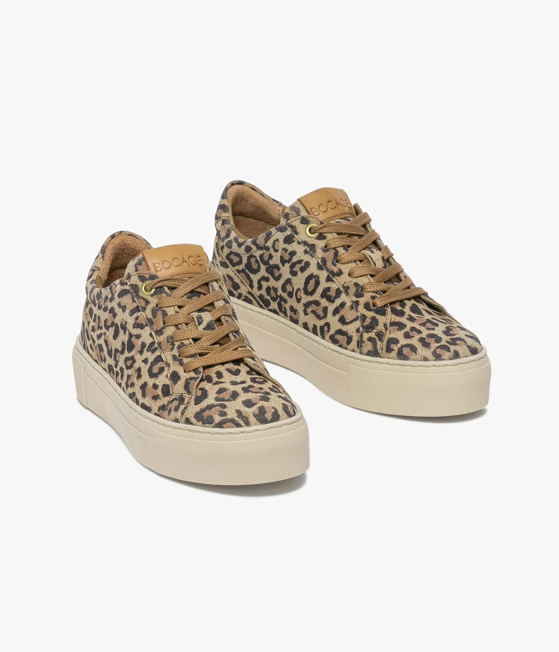 Femme Bocage Baskets>BASKET LIZON LEOPARD