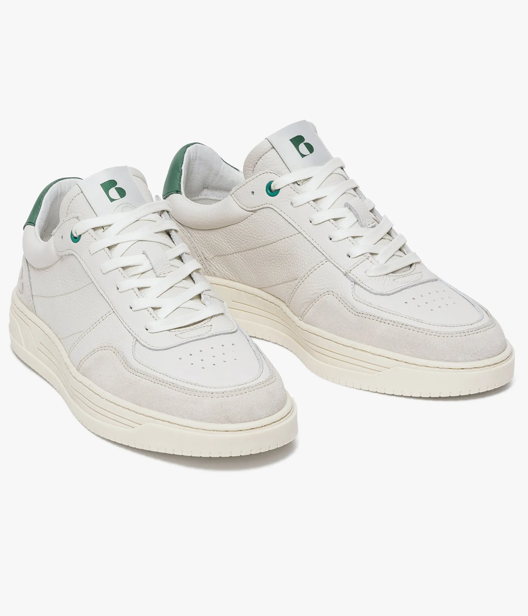 Homme Bocage Baskets>BASKET MAEL BLANC CASSÉ
