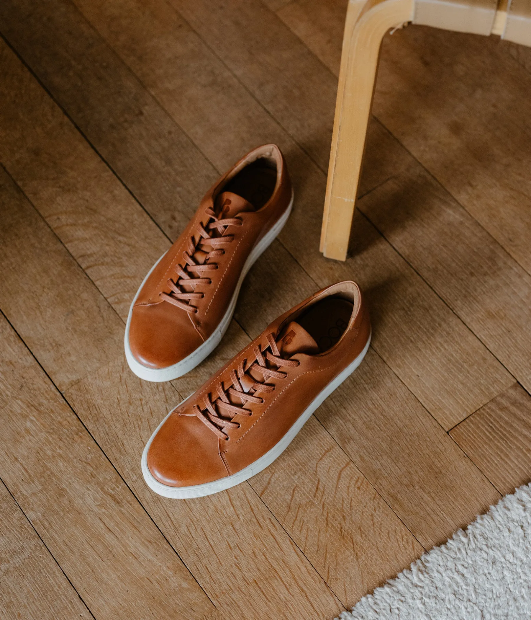 Homme Bocage Baskets>BASKET MONTGOMERY COGNAC