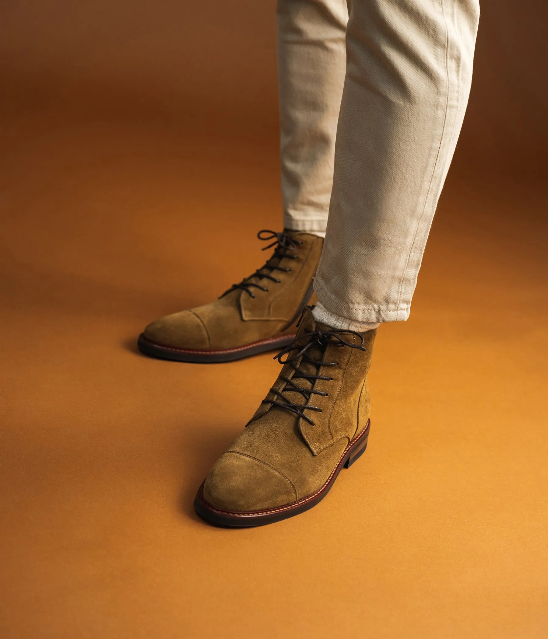Homme Bocage Boots>BOOTS ANTOINE TABAC