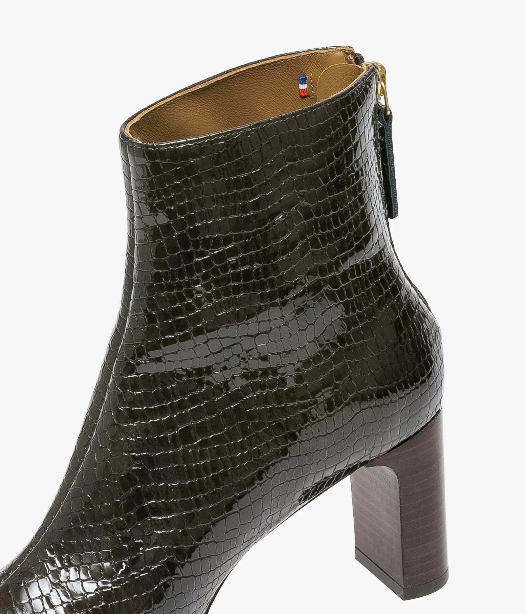 Femme Bocage Boots & Bottines>BOOTS ELAURA KAKI