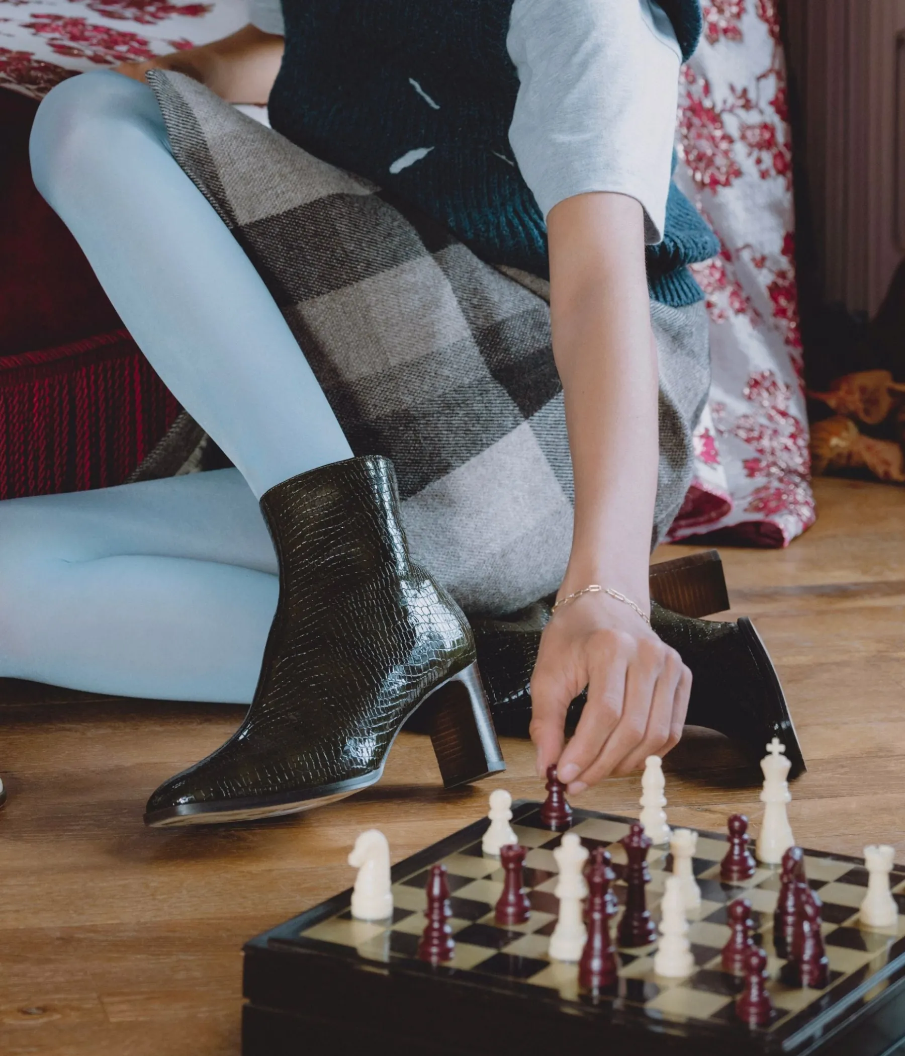 Femme Bocage Boots & Bottines>BOOTS ELAURA KAKI