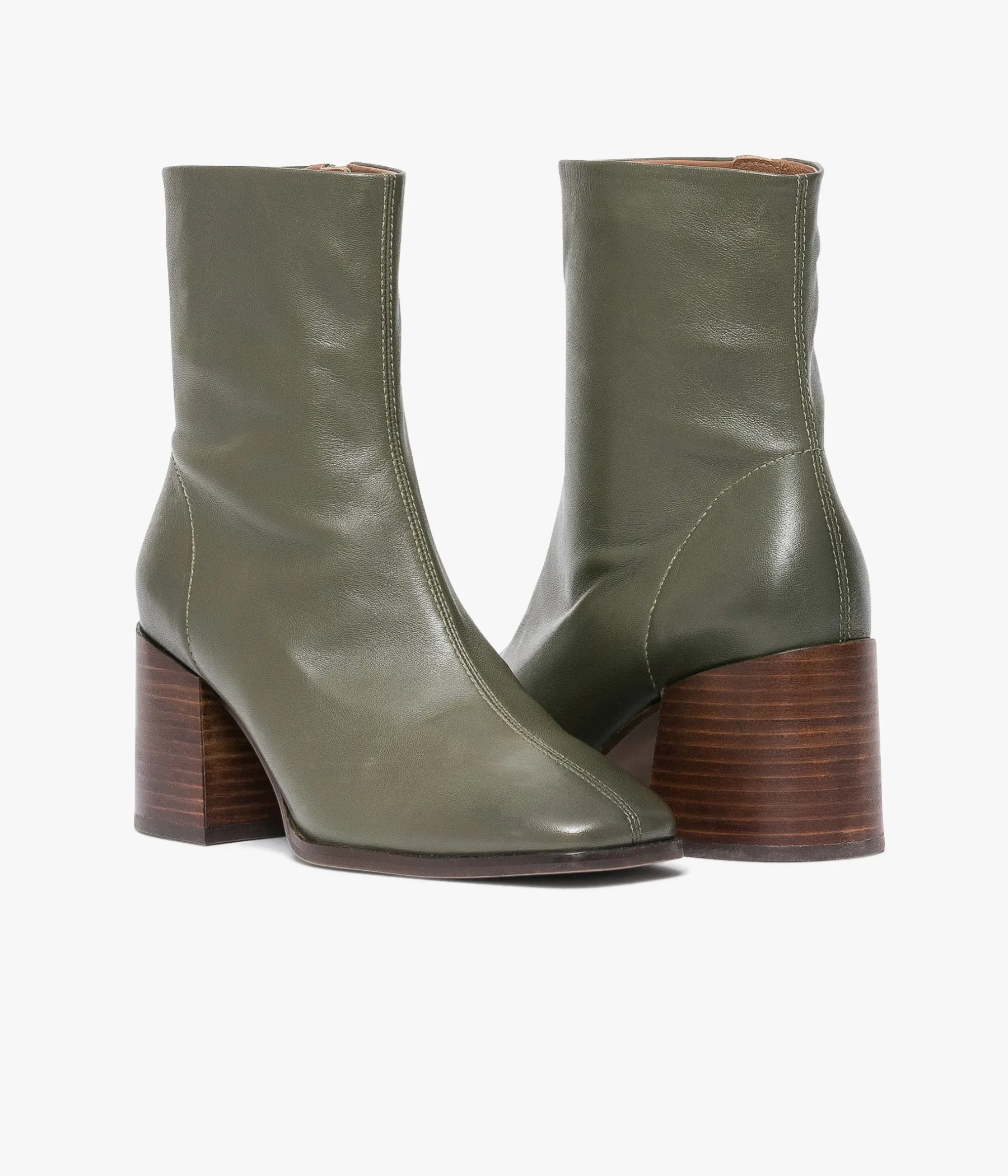 Femme Bocage Boots & Bottines>BOOTS ELMA KAKI