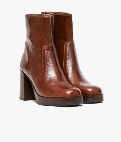 Femme Bocage Boots & Bottines>BOOTS EZRA COGNAC