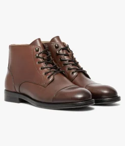 Homme Bocage Boots>BOOTS GASTON COGNAC