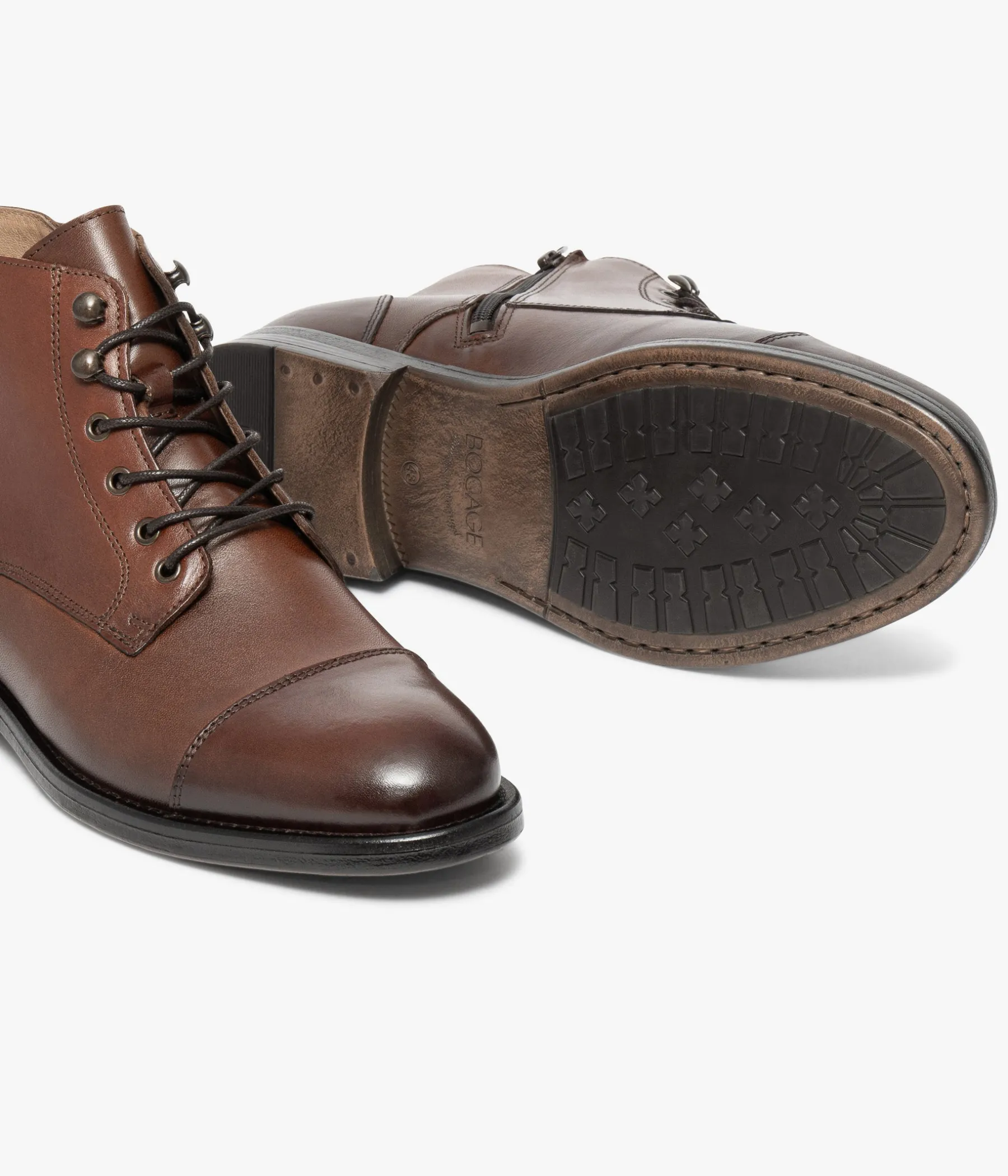 Homme Bocage Boots>BOOTS GASTON COGNAC