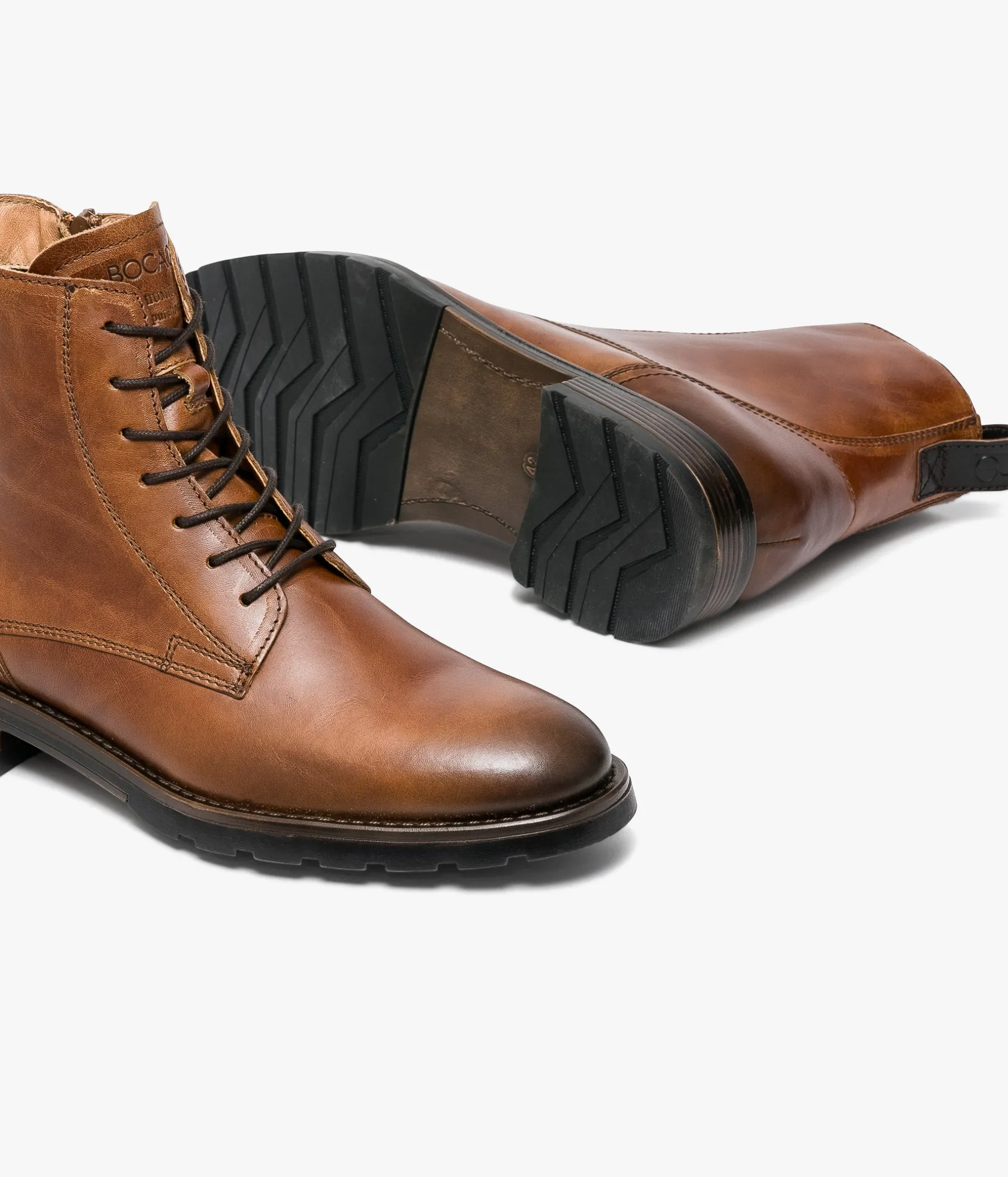 Homme Bocage Boots>BOOTS GUILLO COGNAC