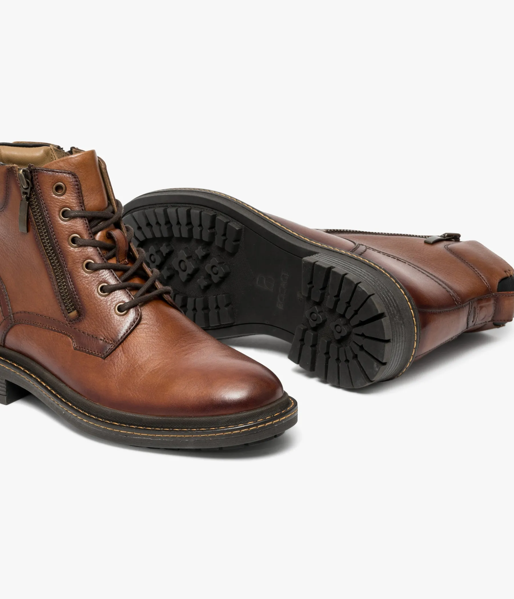 Homme Bocage Boots>BOOTS HAROLD COGNAC