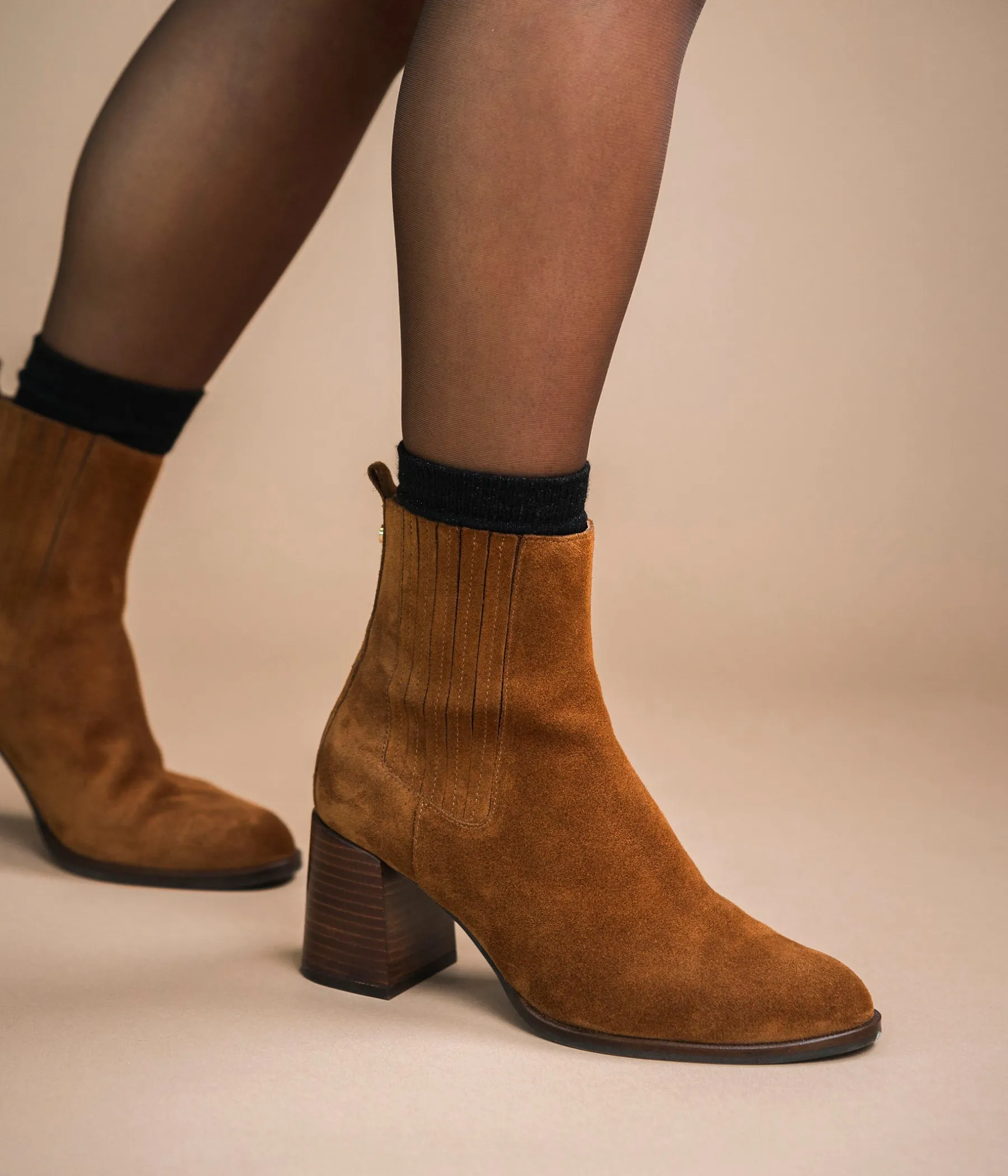 Femme Bocage Boots & Bottines>BOOTS MANON COGNAC