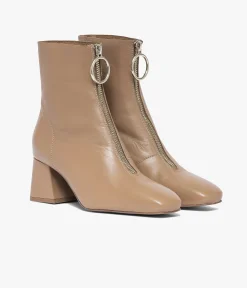 Femme Bocage Boots & Bottines>BOOTS MARIBEL CAPPUCCINO
