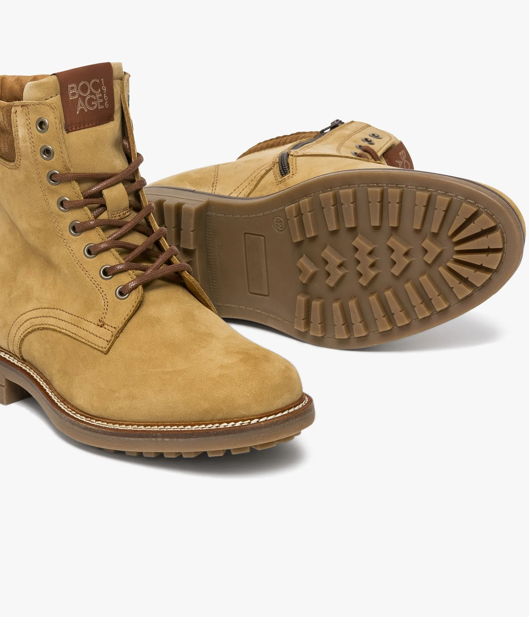 Homme Bocage Boots>BOOTS ROLAND MOUTARDE