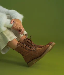 Femme Bocage Boots & Bottines>BOOTS SAMARA COGNAC