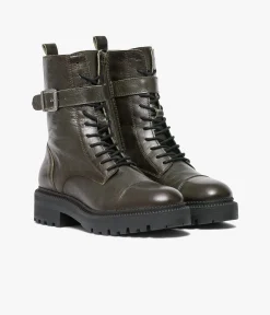 Femme Bocage Boots & Bottines>BOOTS SAMMIE KAKI