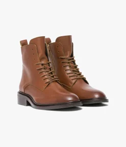 Femme Bocage Boots & Bottines>BOOTS SANTIAGO COGNAC