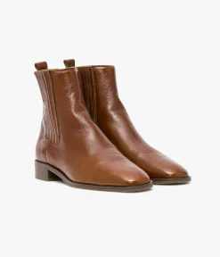 Femme Bocage Boots & Bottines>BOOTS STACY COGNAC