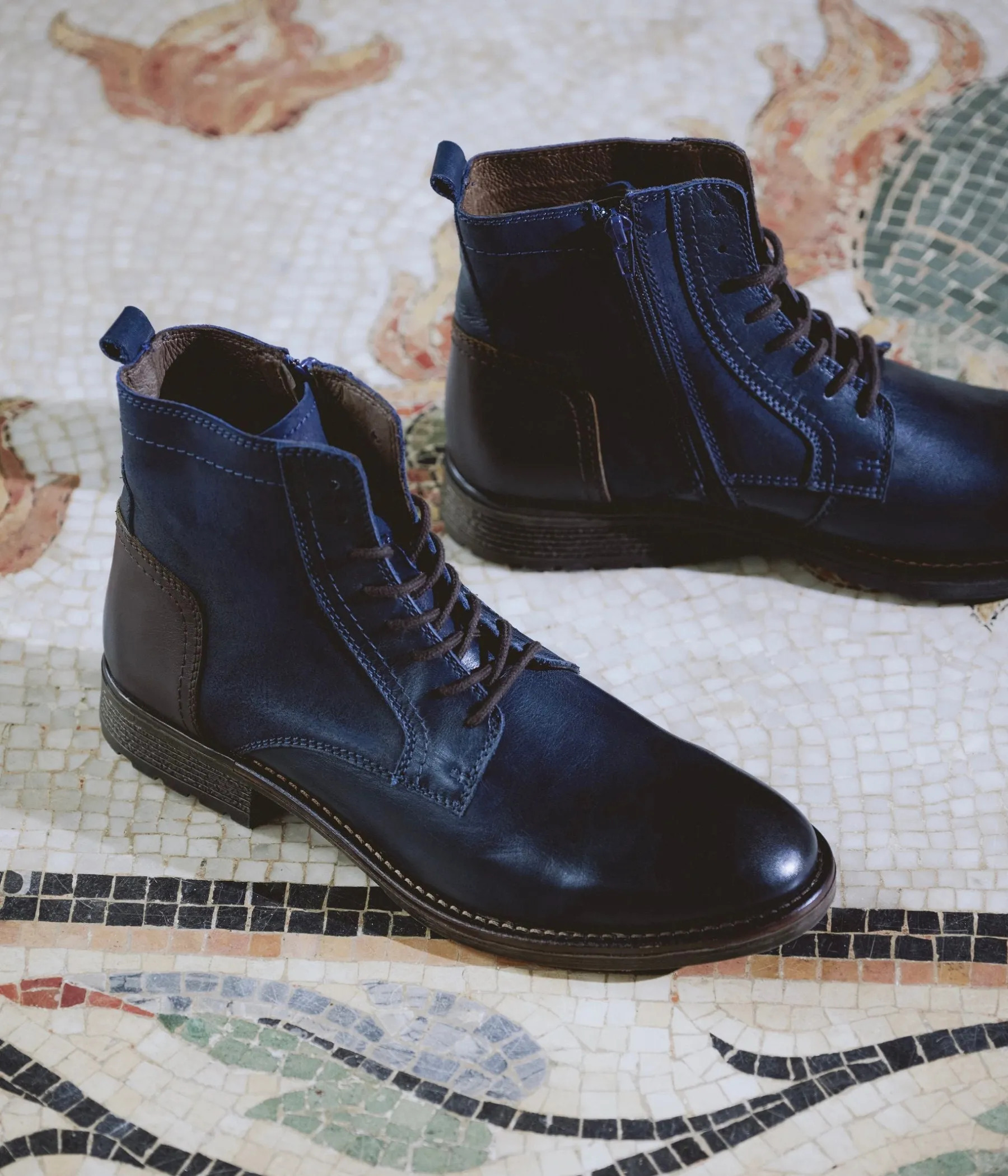 Homme Bocage Boots>BOOTS STEVEN MARINE