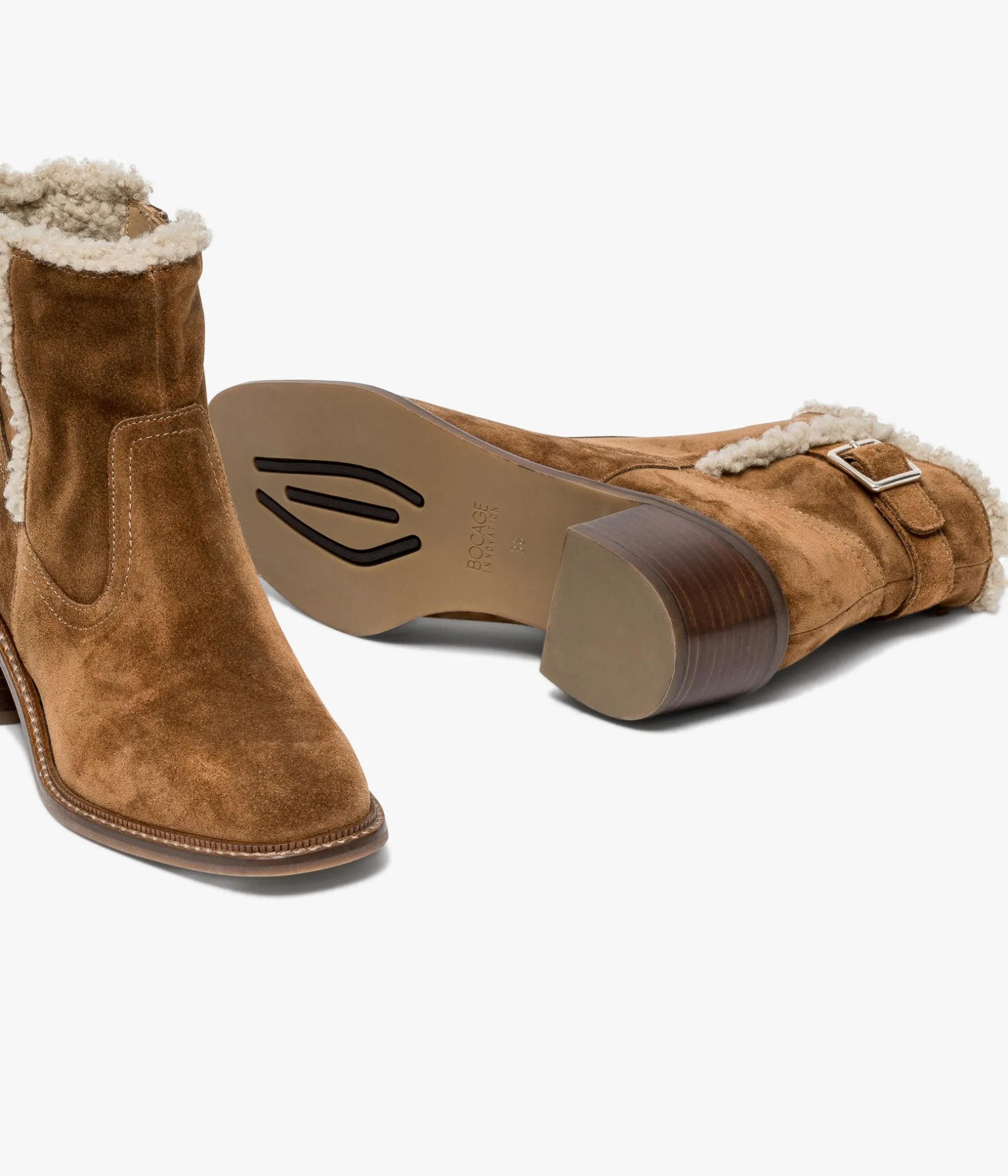 Femme Bocage Boots & Bottines>BOOTS TALIA COGNAC