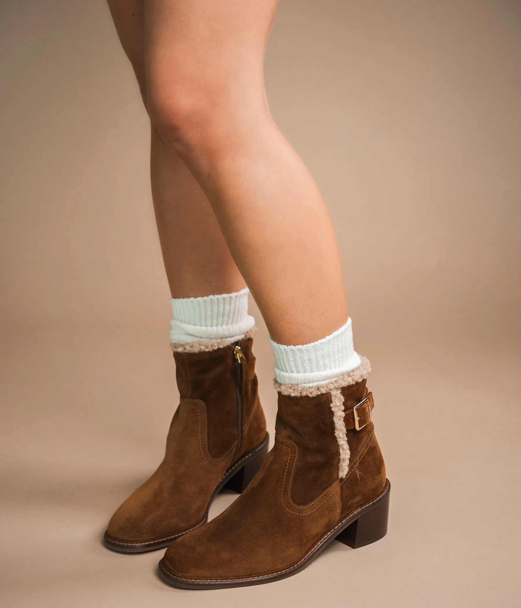 Femme Bocage Boots & Bottines>BOOTS TALIA COGNAC