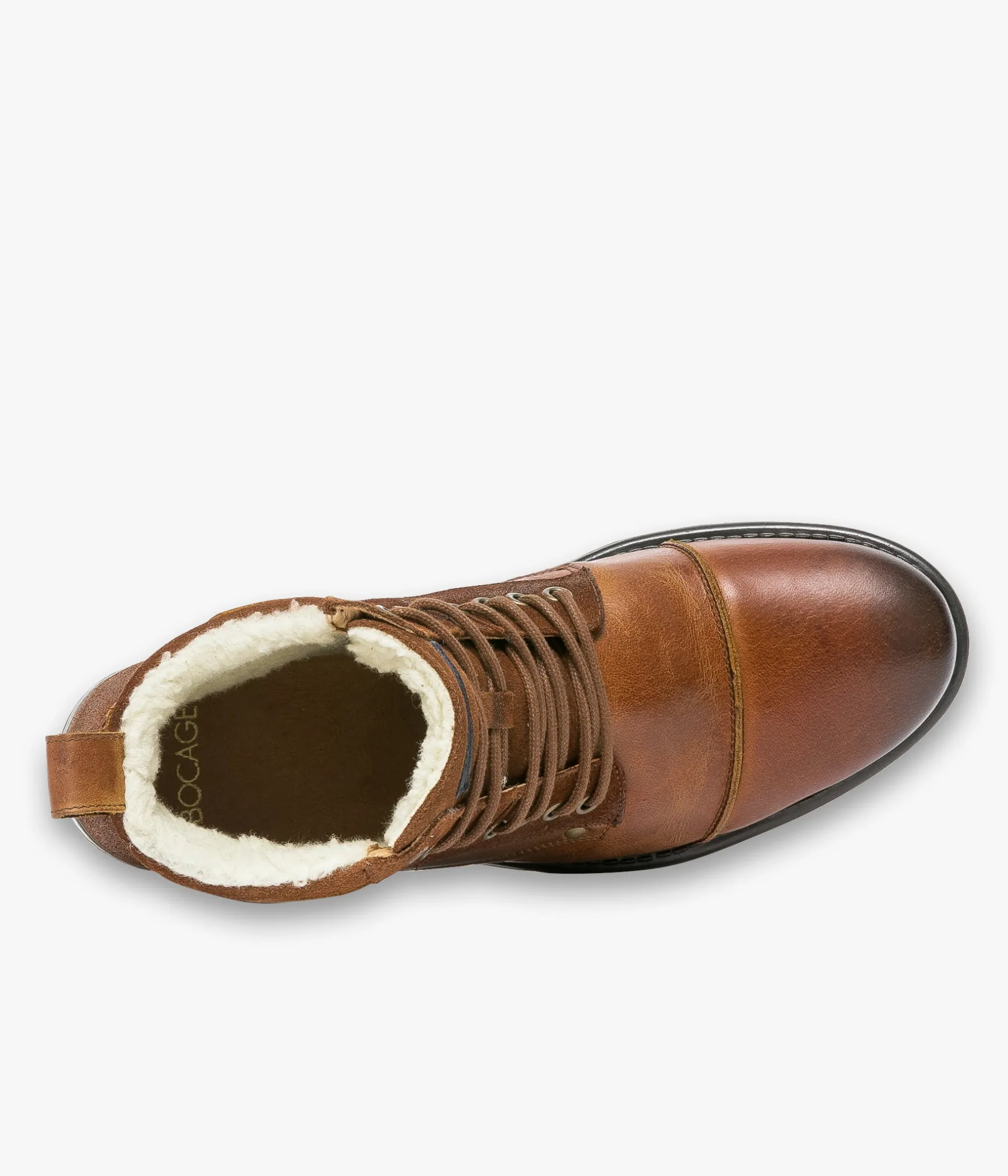Homme Bocage Boots>BOOTS THOMASSE COGNAC