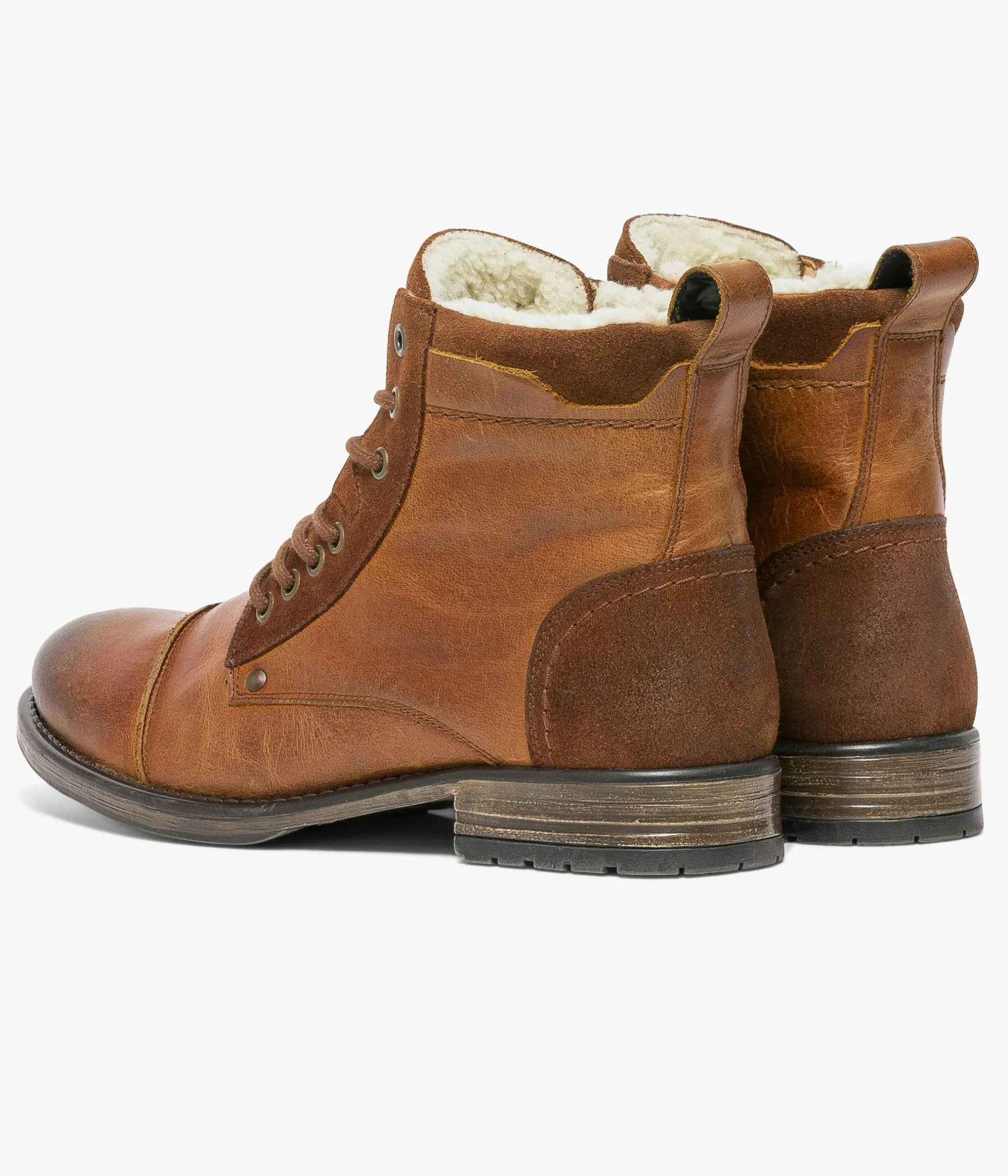 Homme Bocage Boots>BOOTS THOMASSE COGNAC