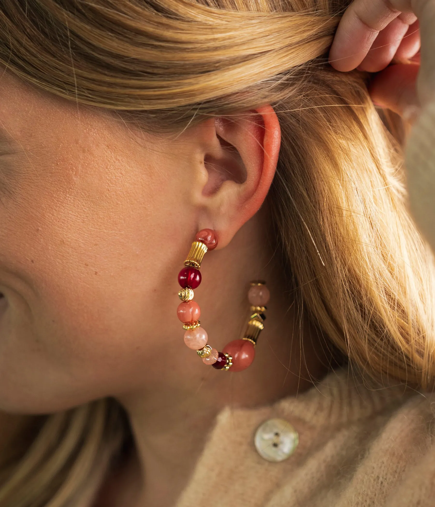 Femme Bocage Bijoux>BOUCLES D'OREILLES ANABELLE