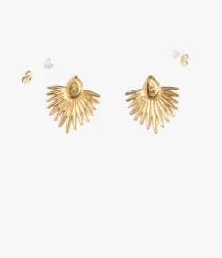 Femme Bocage Bijoux>BOUCLES D'OREILLES BRITT BLANC