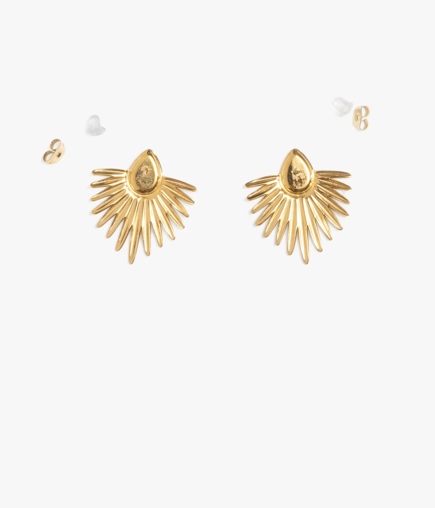 Femme Bocage Bijoux>BOUCLES D'OREILLES BRITT BLANC