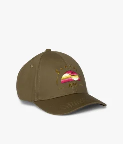 Femme Bocage Chapeaux & Coiffants>CASQUETTE GRAZIELLA KAKI