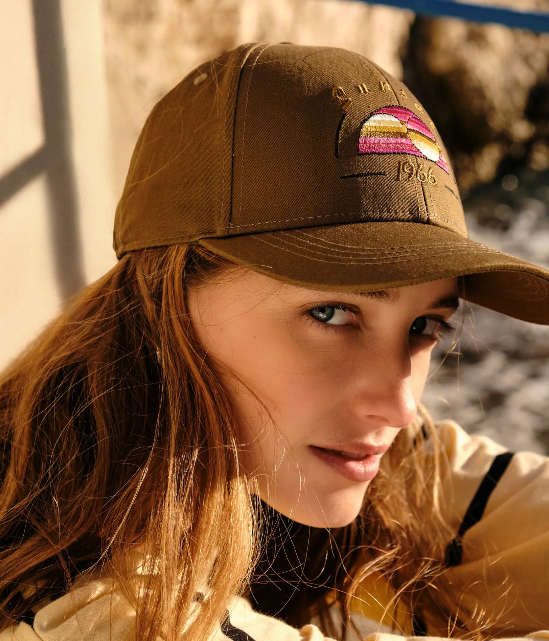 Femme Bocage Chapeaux & Coiffants>CASQUETTE GRAZIELLA KAKI