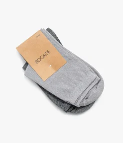 Femme Bocage Chaussettes>CHAUSSETTES NACRE ET GRIS