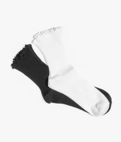 Femme Bocage Chaussettes>CHAUSSETTES NADINA NOIR ET