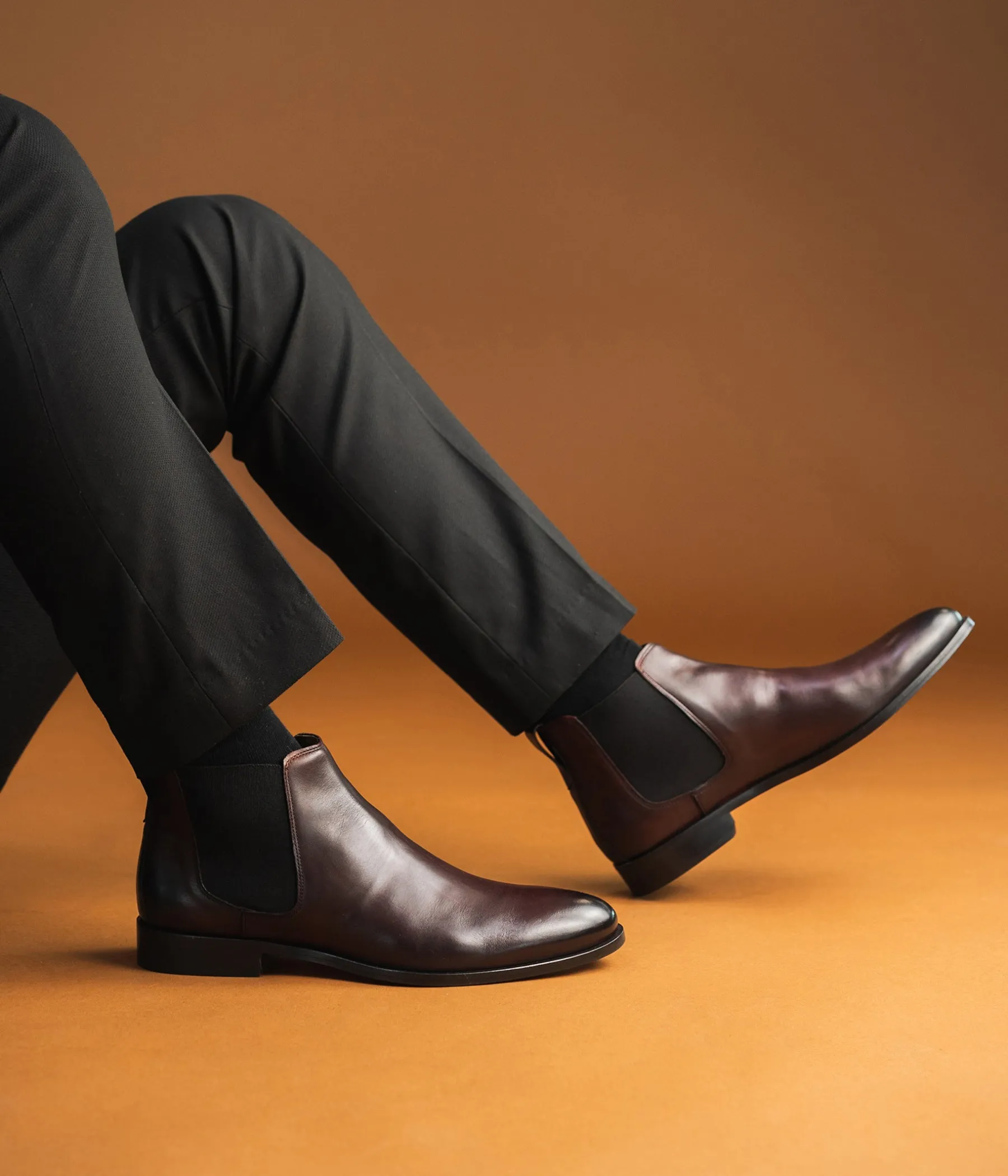Homme Bocage Chelsea Boots|Boots>CHELSEA BOOTS DORIAN LIE DE VIN