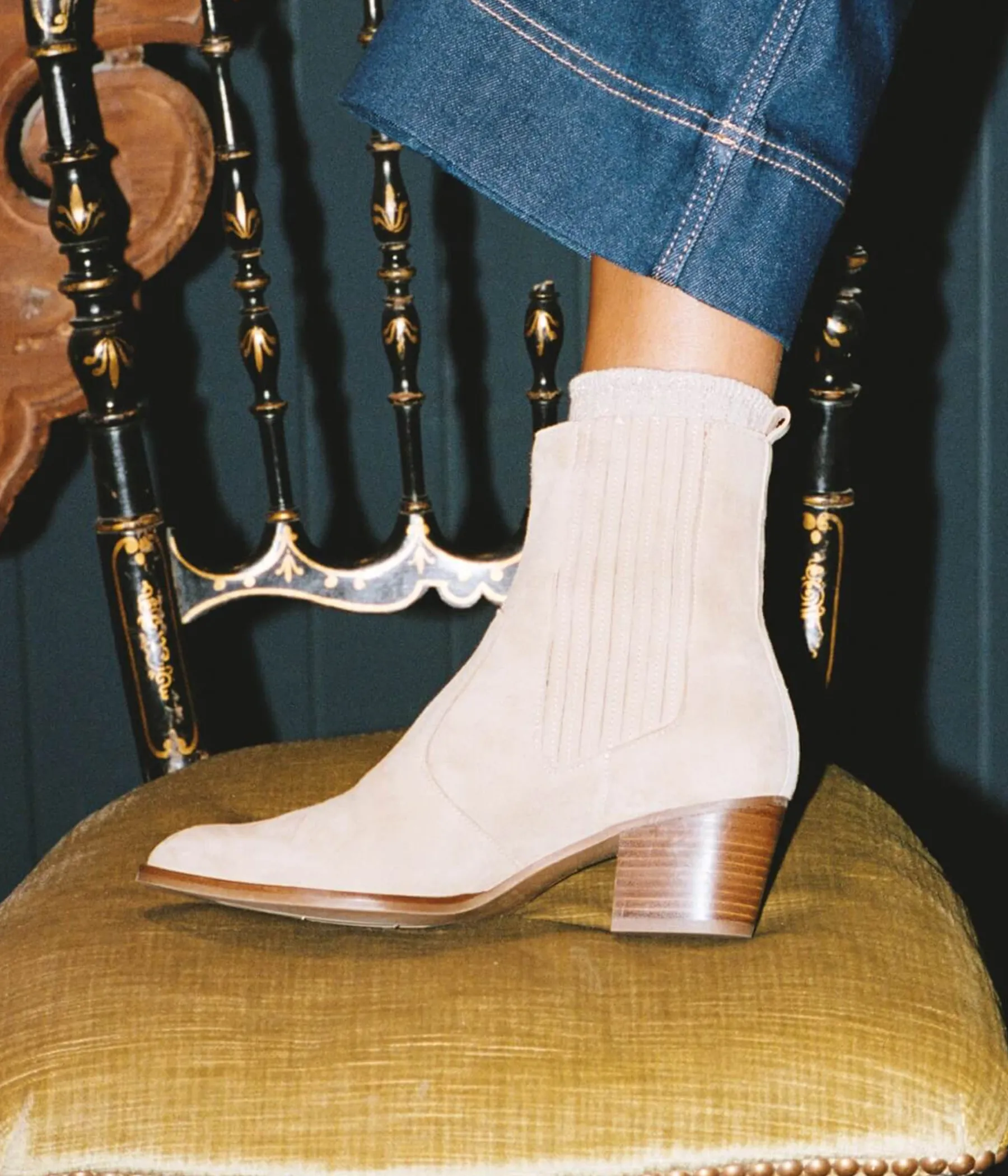 Femme Bocage Boots & Bottines>CHELSEA BOOTS MIMI SABLE