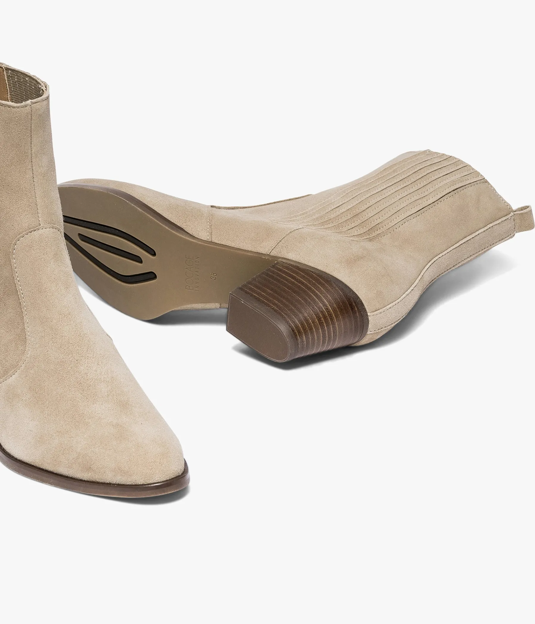 Femme Bocage Boots & Bottines>CHELSEA BOOTS MIMI SABLE