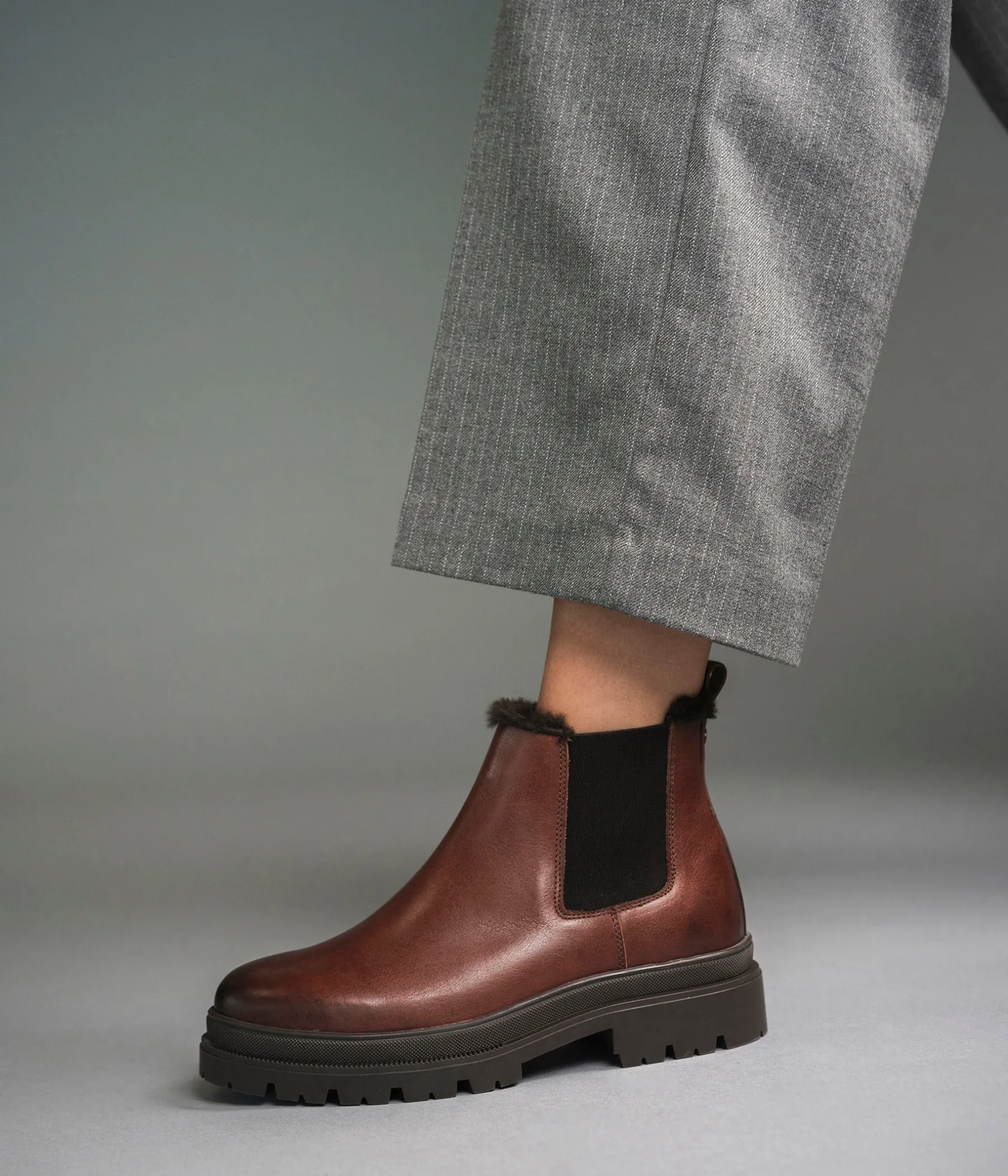 Femme Bocage Boots & Bottines>CHELSEA BOOTS SACHEL COGNAC