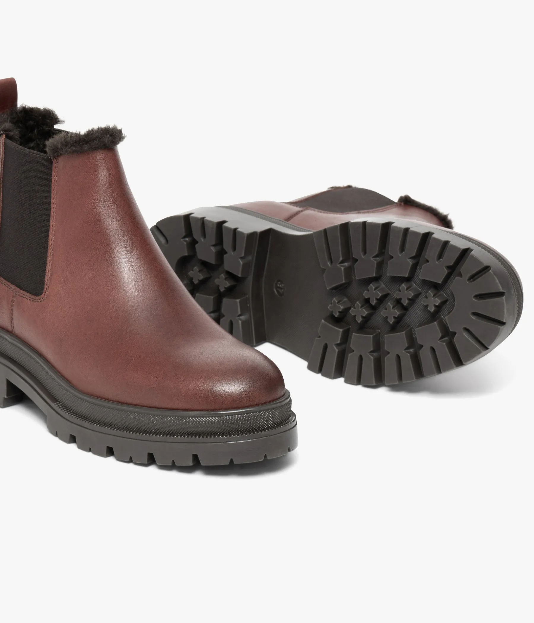 Femme Bocage Boots & Bottines>CHELSEA BOOTS SACHEL COGNAC