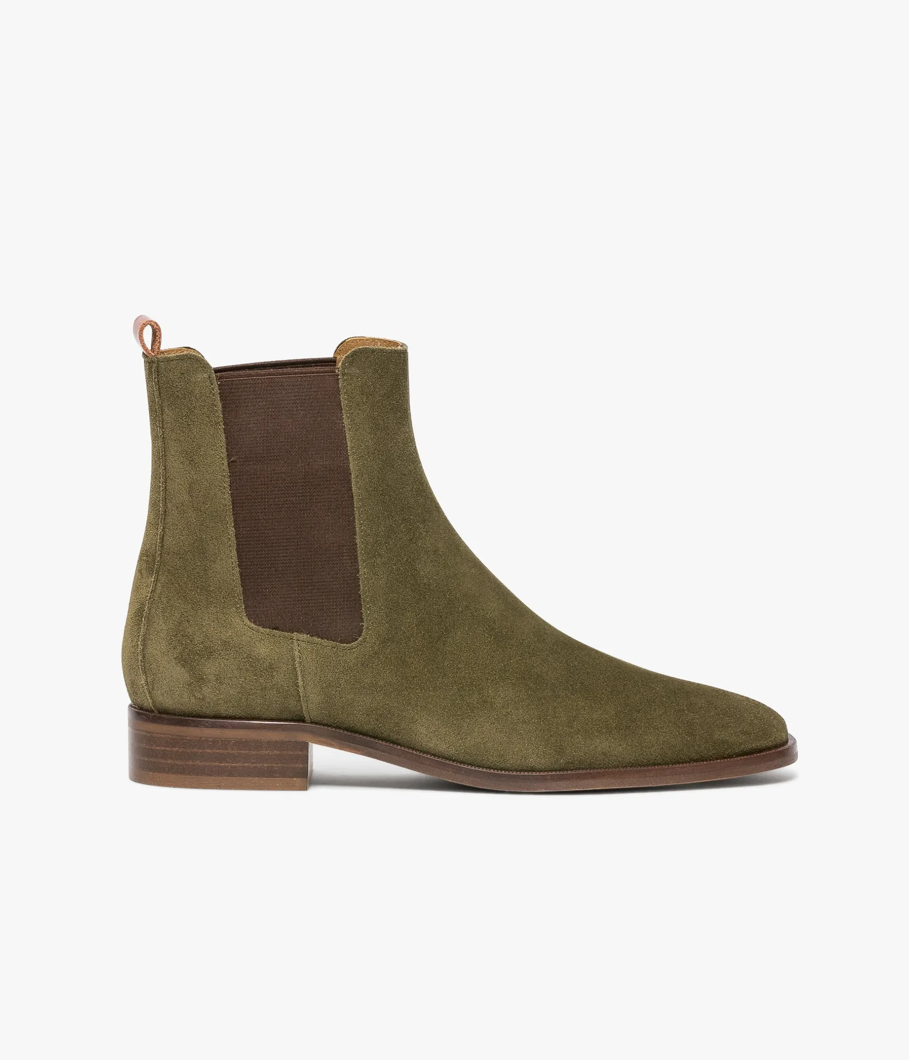 Femme Bocage Boots & Bottines>CHELSEA BOOTS SANTIA KAKI