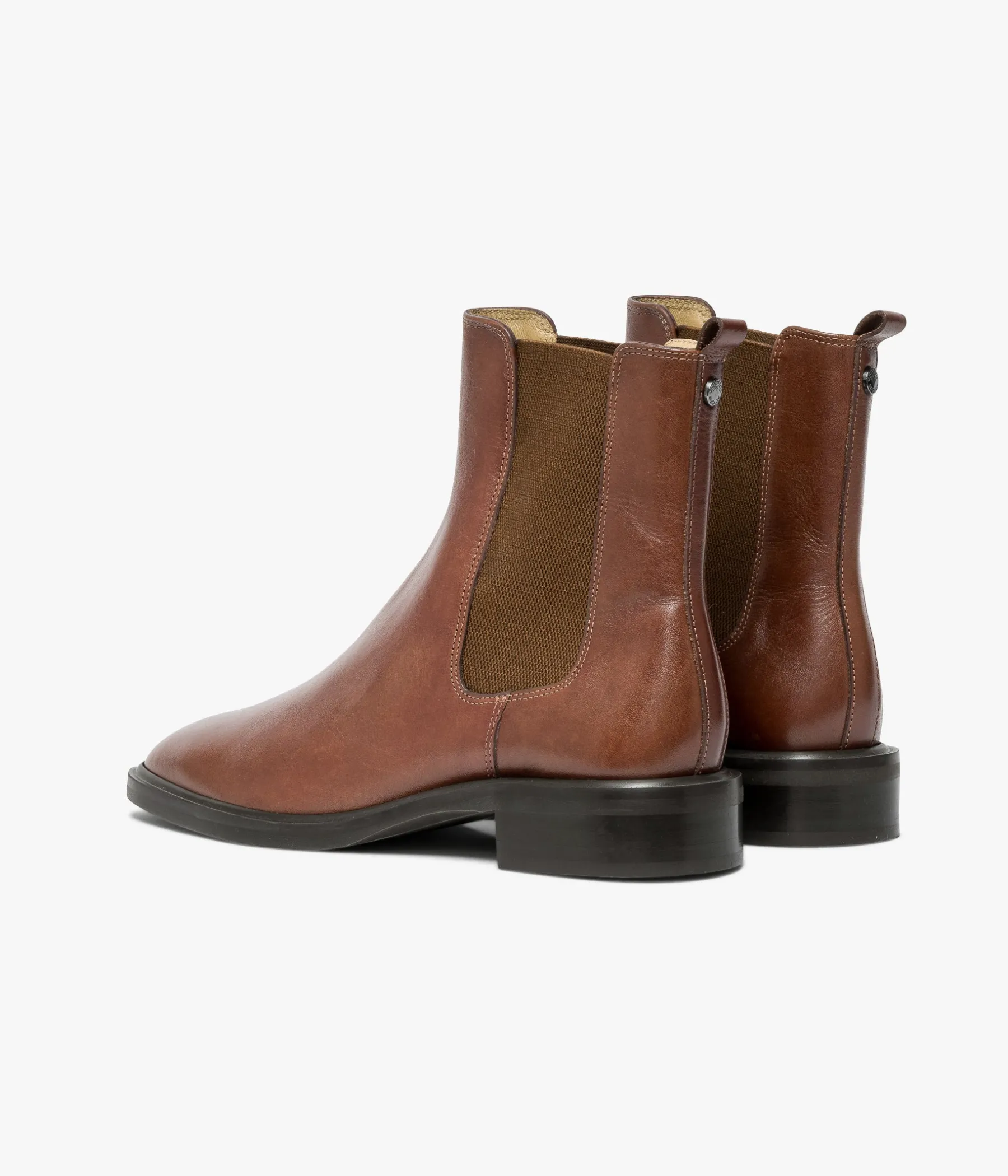 Femme Bocage Boots & Bottines>CHELSEA BOOTS SHELBY COGNAC