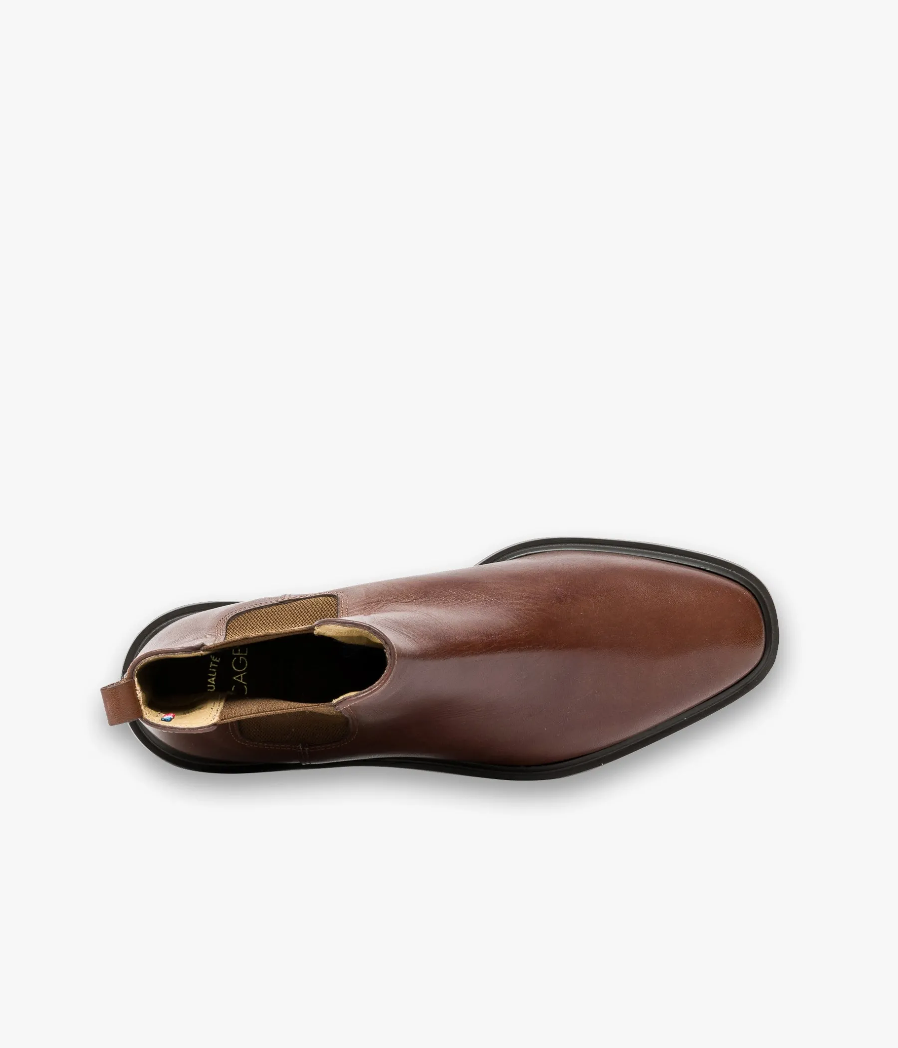 Femme Bocage Boots & Bottines>CHELSEA BOOTS SHELBY COGNAC