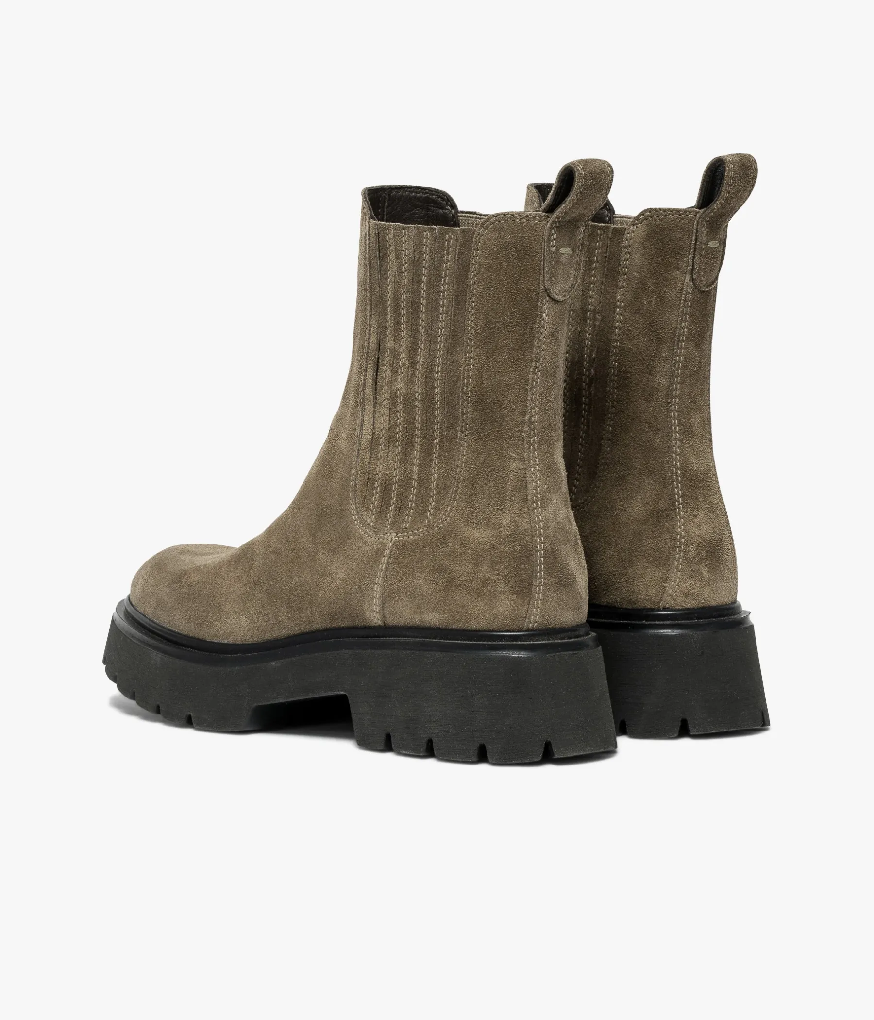 Femme Bocage Boots & Bottines>CHELSEA BOOTS SUZI TAUPE
