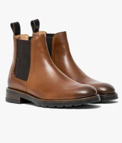Homme Bocage Chelsea Boots>CHELSEA ONOFRE COGNAC