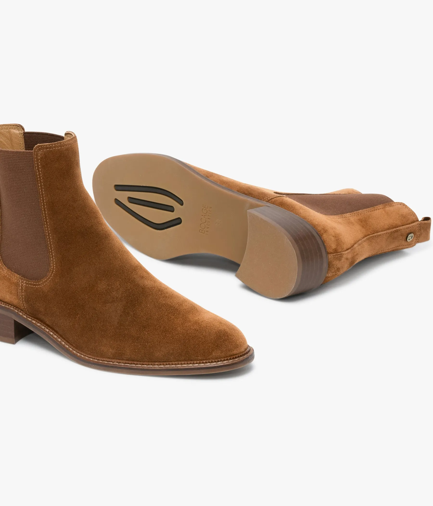 Femme Bocage Boots & Bottines>CHELSEA SELIA COGNAC