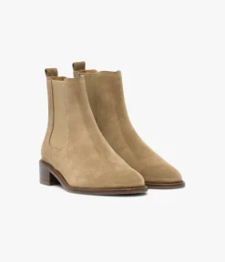 Femme Bocage Boots & Bottines>CHELSEA SELIA TAUPE